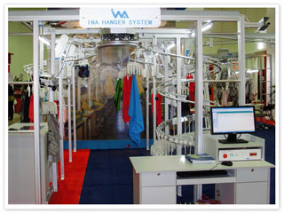 ina intelligent garment hanger system in india punjab ludhiana