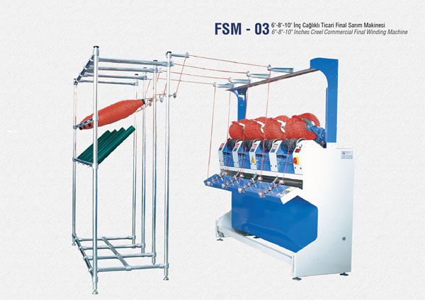 Creel Commercial Final Winding Machine in india punjab ludhiana